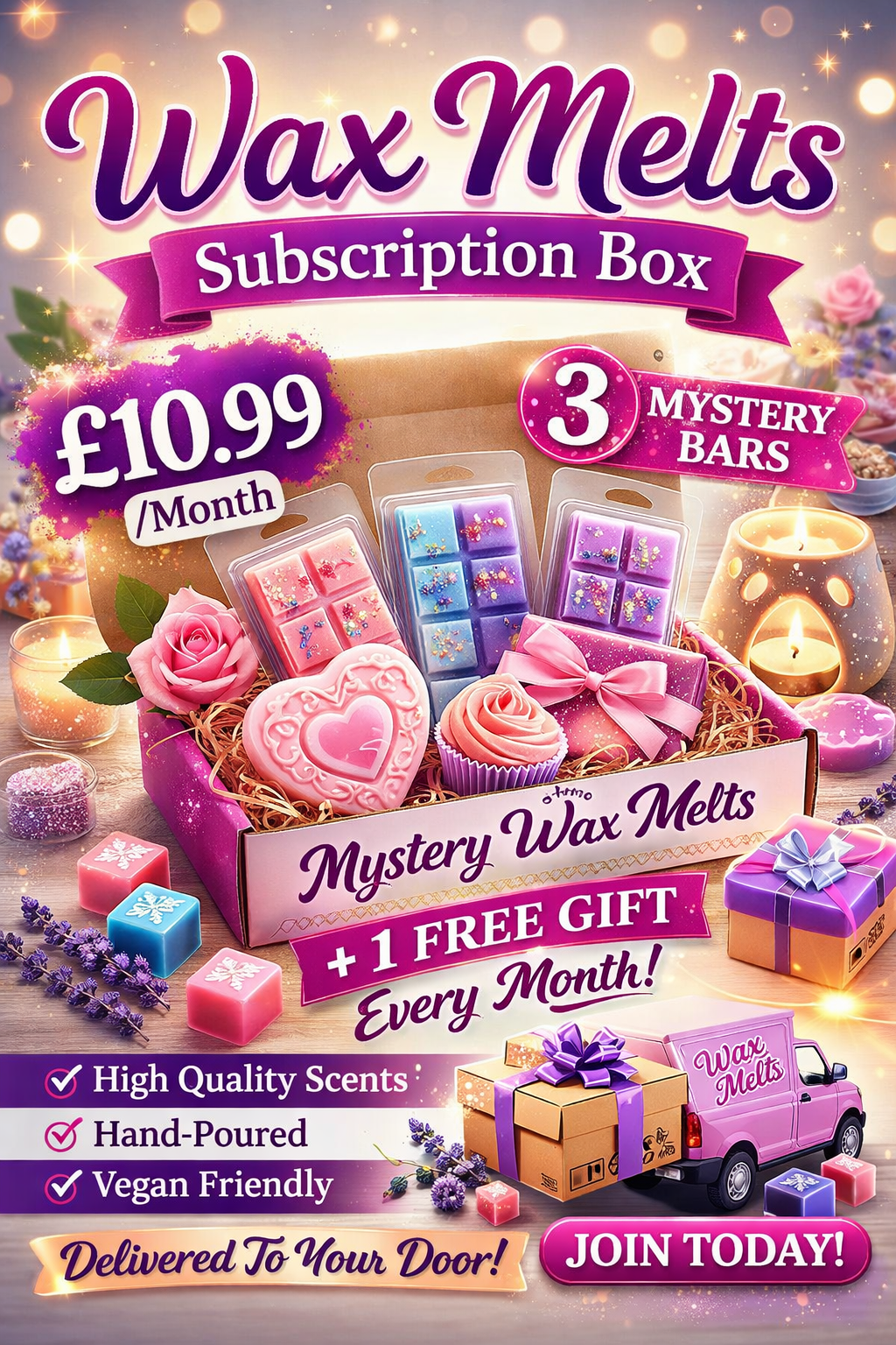 Wax Melt Monthly Subscription